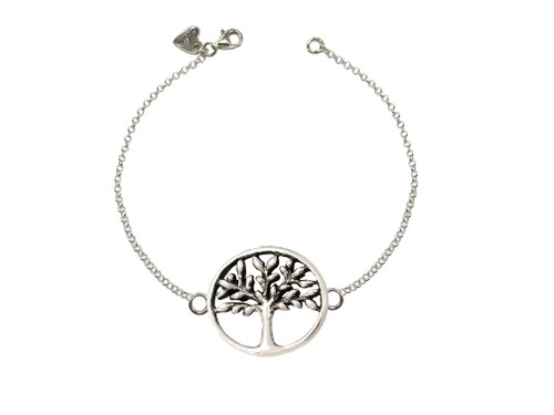  Tree of Life Open Circle Bracelet 