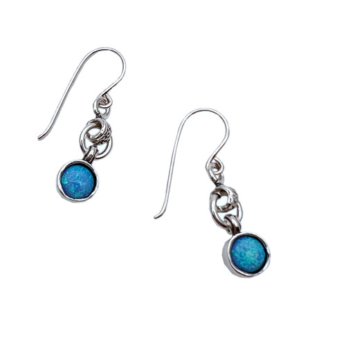 E01397 - Op - Cute Opal earrings hook