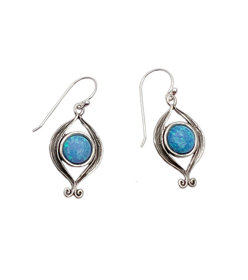 E8589 - Earrings with Opal