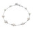B101-PR - Pretty delicate bracelet with white Pearls