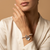 B00107 - PR - Freshwater Pearl & Heart Charm T-Bar Bracelet