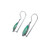 E11360 - Teardrop earrings with Opal