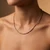 N05279 - Rolled Gold and Sterling Silver Beaded Necklace