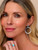 E9575 - Large Hoop Earrings, 925 Silver Hoops with Opal 
