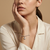 B02181 - Pearl Charm Sterling Silver Adjustable Bracelet