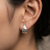 E10712 - Silver Statement Earrings