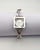 W4523 - 925 Sterling Silver watch with square face