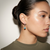 E04265 - Sterling Silver Opal Hoop Earrings