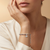 B01574 - Sterling Silver Bead Adjustable Bracelet