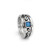 ASR662 - Aviv signature ring with square Opal and cute flowers on the side 