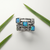 ASR0508 - Silver ring with square Opals 