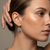 E10638 - OP - Elegant earrings with Opal