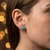 E7727 - Large Opal stud earrings