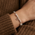 ASB354 - Sterling Silver Freshwater Pearl Heart Bracelet