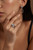 Sterling Silver Blue Opal & Flower Multi-Band Ring (R8285)