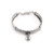 ASB187 -Classic Silver bracelet with dangle charm with opal stone