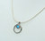 ASN2233 - Pretty small pendant  with round Opal 