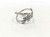 R9189 - Cross ring with pretty leafs