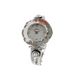 W00662 - PR - Stunning silver watch with freshwater Pearls
