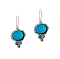 E3671 - Earrings hook with Opal 