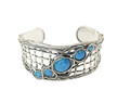 B01360 - Sterling silver Opal bangle 