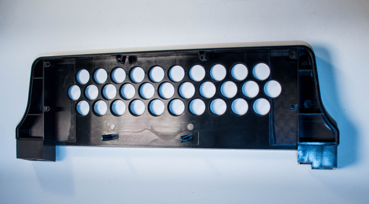 Corona III / El Rey del Vallenato (three row) plastic housing