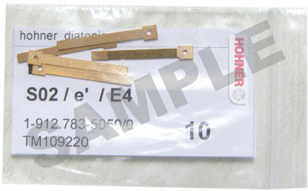 HARMONICA REED -- Marine Band and Progressive Series (Set of 5 ...