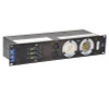 Lex 2RU Rack Mount Power Distribution, L21-30 In/Thru to PowerCON