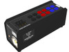 Stringer Box Breakered, L21-30 In/Thru, 6x 20A Edison Duplex (2 ea. BLK,RED,BLU) (Breakered @20A), 17L x 5.5W x 7H, ETL Listed