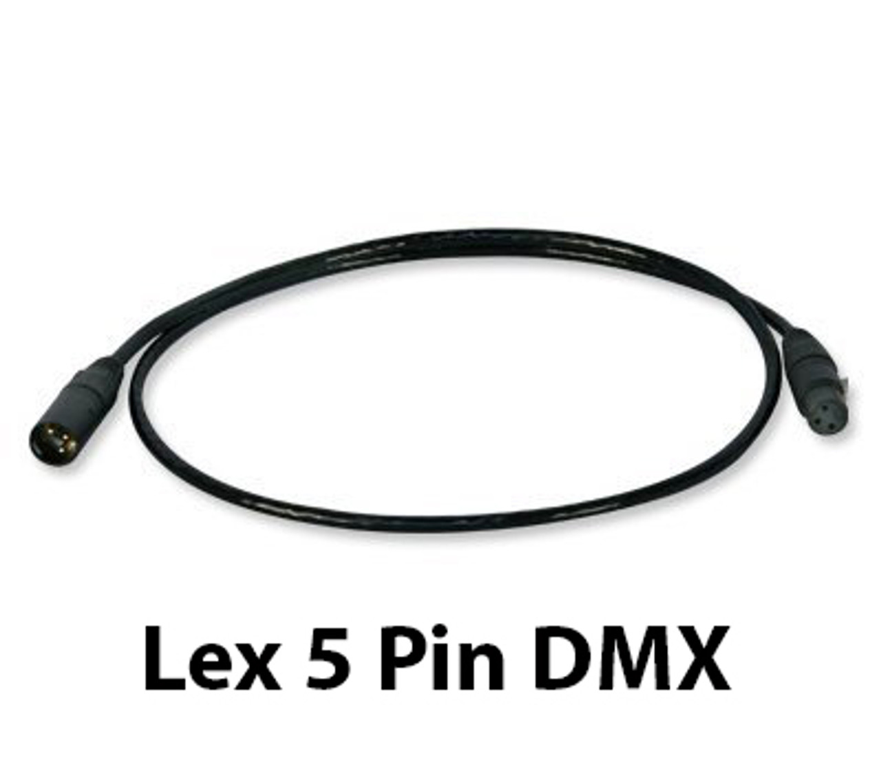Lex Tour Grade 5 Pin DMX - 25' DMX-5P-25