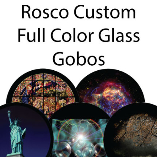 Rosco Custom Full Color Glass Gobos