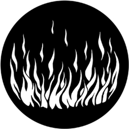 Rosco/GAM Flames 5 Steel Gobo