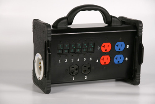 Lex 30 Amp Bento Enclosure to (6) 20 Amp Circuits