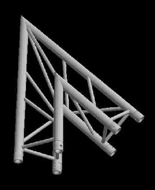 Global Truss TR-4086O, 3.28ft. (1.0m) 45 Degree Corner Apex Out TR-4086O