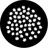 Rosco/GAM 78673 Maple Leaf Breakup (Large) Steel Gobo