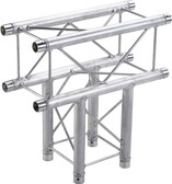 Global Truss SQ-F24C35, 1.64ft. (0.5m) 3 Way T-Junction SQ-F24C35