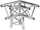 Global Truss TR-4093DL, 1.64ft. (0.5m) 3 Way 90 Degree - Left Corner Apex Down Left TR-4093DL