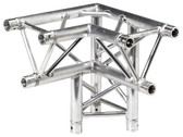 Global Truss TR-4093DR, 1.64ft (0.5m) 3 Way 90 Degree Right Corner Apex Down Right TR-4093DR