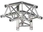 Global Truss TR-4093UR, 1.64ft. (0.5m) 3 way 90 Degree Right Corner Apex Up Right TR-4093UR