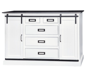 DRESSER W/BARN DOORS DRESSER W/BARN DOORS
