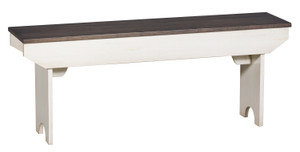 4' WORMY MAPLE BENCH 4' WORMY MAPLE BENCH