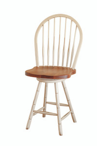 24" BOW BACK SWIVEL BAR STOOL (MAPLE WOOD) 24" BOW BACK SWIVEL BAR STOOL (MAPLE WOOD)
