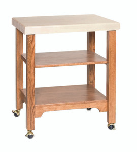 BUTCHER BLOCK CART BUTCHER BLOCK CART