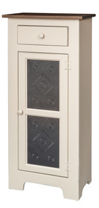 SINGLE PIE SAFE W/TIN