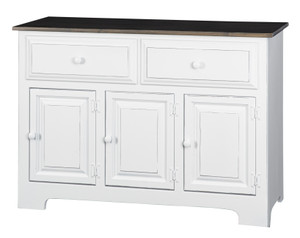 3 DOOR HUTCH BASE ONLY W/WOOD 3 DOOR HUTCH BASE ONLY W/WOOD