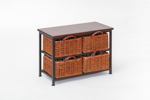 27" Bench - Baskets Optional 27" Bench - Baskets Optional