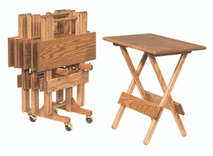 FOLDING TABLE - SET OF 2 WITH CASTERS FOLDING TABLE - SET OF 2 WITH CASTERS