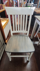 STATE SIDE CHAIR-SMOKE/BRIGHTER WHITE STATE SIDE CHAIR-SMOKE/BRIGHTER WHITE