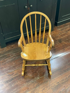 BOW BACK ROCKER-PROVINCIAL BOW BACK ROCKER-PROVINCIAL