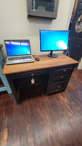 STUDENT DESK-BASE ONLY, GL-SPECIAL WALNUT/BLACK STUDENT DESK-BASE ONLY, GL-SPECIAL WALNUT/BLACK